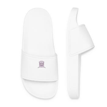 Train Train Driver Design - Women’s Pool Sliders - white - Front
