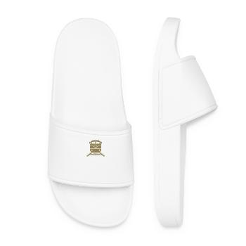 Train Train Driver Design - Women’s Pool Sliders - white - Front