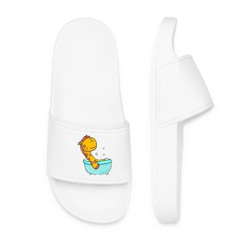 Girafe - Claquettes Femme - blanc - Devant