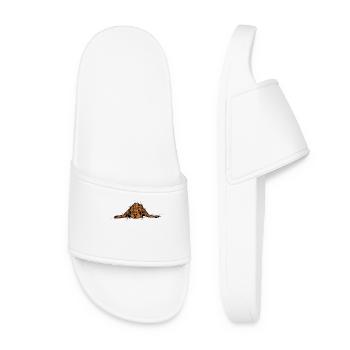 Tired dog - Women’s Pool Sliders - white - Front
