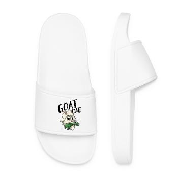 Goats Papa - Women’s Pool Sliders - white - Front