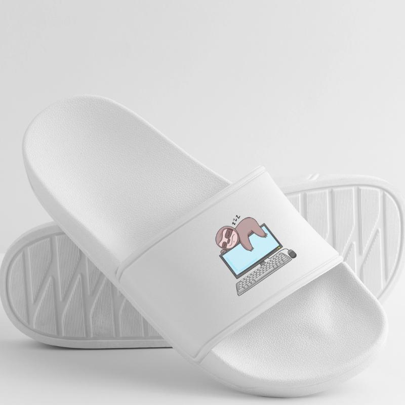 Computer Nerd Programmer Gift Women’s Pool Sliders