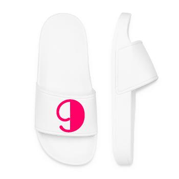 9. HAPPY BIRTHDAY. HAPPY BIRTHDAY - Women’s Pool Sliders - white - Front