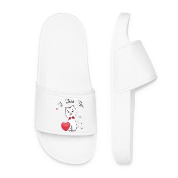 I miss you - Women’s Pool Sliders - white - Front