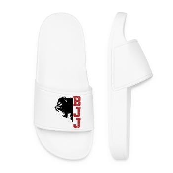Brazilian Jiu Jitsu Gorilla Head BJJ Geschenk - Frauen Badelatschen - Weiß - Vorne