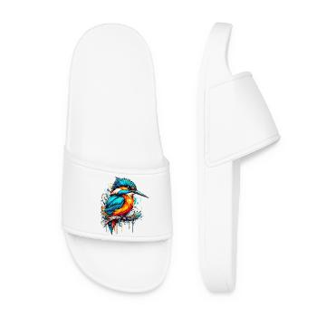 Martin-pêcheur - Claquettes Femme - blanc - Devant