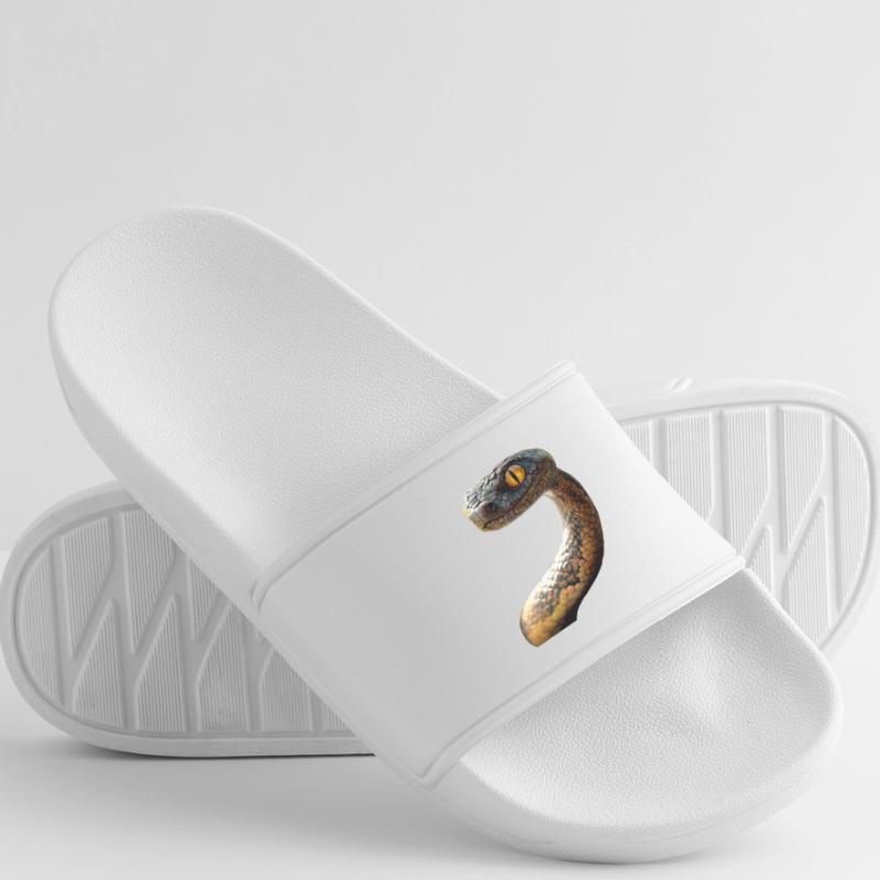 Snake Python Cobra Mamba Rattlesnake Snake Women’s Pool Sliders