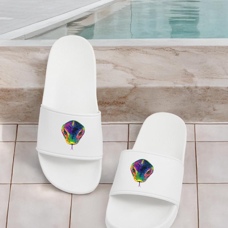 Snake Python Cobra Mamba Rattlesnake Snake Women’s Pool Sliders