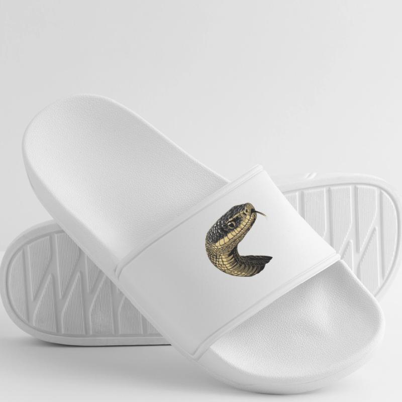 Serpent Python Cobra Mamba Serpent à sonnettes Serpent Claquettes Femme