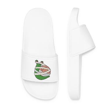 Mummy Snail - Women’s Pool Sliders - white - Front