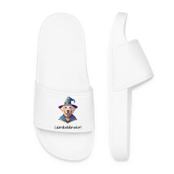 Labrakadabrador - Women’s Pool Sliders - white - Front
