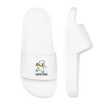 BEARS, HAVE FUN - Women’s Pool Sliders - white - Front