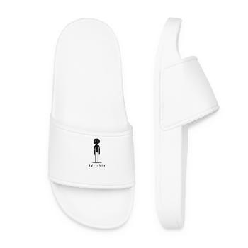 Pixel Art Haute Résolution Ironie Drôle Design - Claquettes Femme - blanc - Devant
