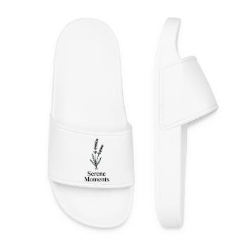 Serene Moments Lavender Calm - Women’s Pool Sliders - white - Front