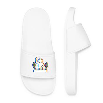 DJ Glitch – Créateur de Beats - Claquettes Femme - blanc - Devant