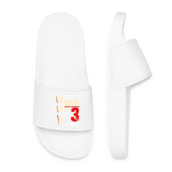 Three Pedal Manual Driver Stick Shift Power - Women’s Pool Sliders - white - Front