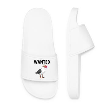 Gesucht Möwe Eiscreme Abenteuer - Women’s Pool Sliders - white - Front
