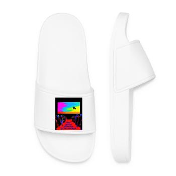 Dream visions - Women’s Pool Sliders - white - Front