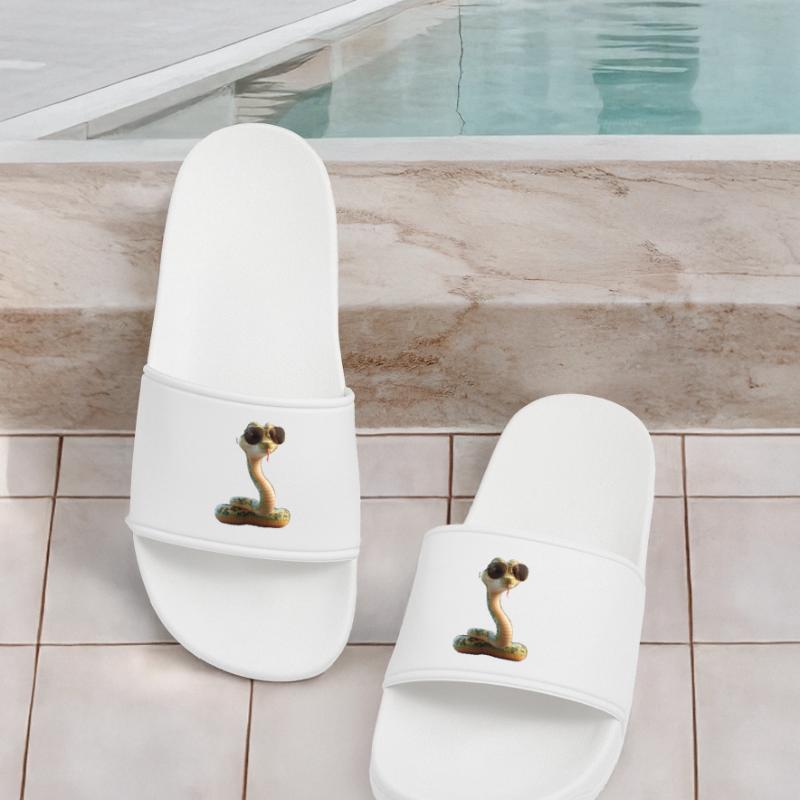 snake, python, cobra, rattlesnake, snakes Women’s Pool Sliders