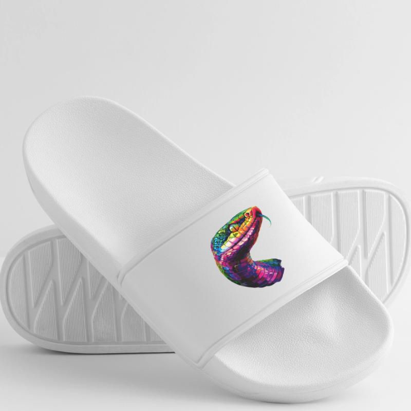 snake, python, cobra, rattlesnake, snakes Women’s Pool Sliders