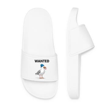 Gesucht Möwe Eiscreme Abenteuer - Women’s Pool Sliders - white - Front