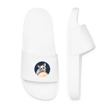 Oppossum Starry Sky - Women’s Pool Sliders - white - Front