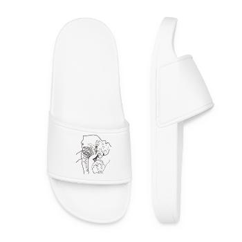 Elephant found Thailand - Women’s Pool Sliders - white - Front
