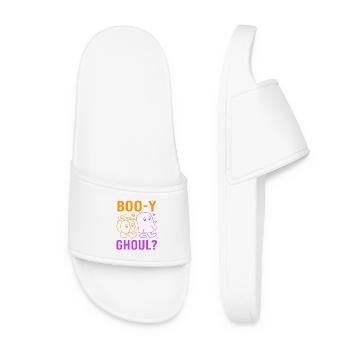 Révélation du sexe d’Halloween - Claquettes Femme - blanc - Devant