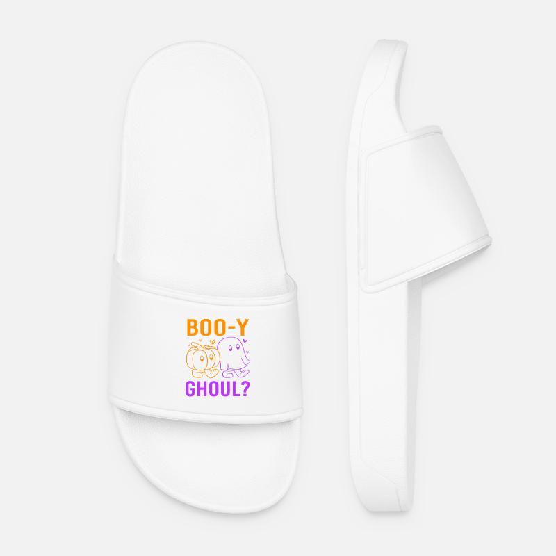 Halloween afsløring af køn - Badesandaler til damer - hvid