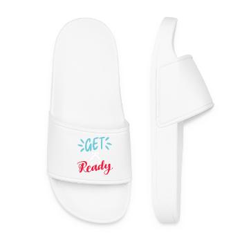 Prêt à skier - Claquettes Femme - blanc - Devant