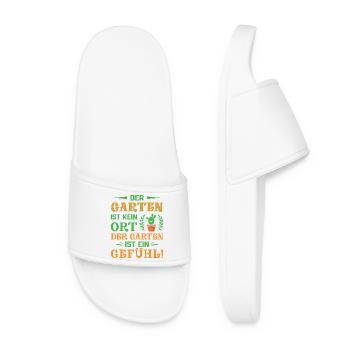 Garden Gardener Gardening Gardening Gardening Gardening - Women’s Pool Sliders - white - Front