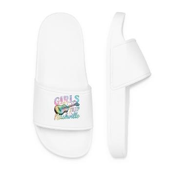 Voyage entre filles Nashville - Claquettes Femme - blanc - Devant