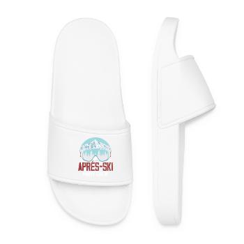 Après-ski ski goggles Mountains - Women’s Pool Sliders - white - Front