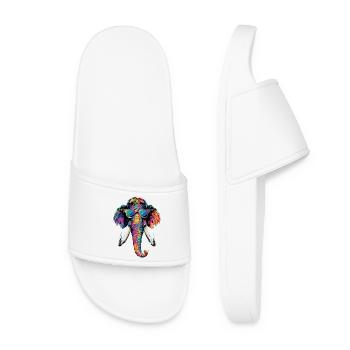 Mammouth Mammouth Laineux Âge glaciaire Mammouths Mammouth Doux - Claquettes Femme - blanc - Devant