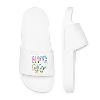 NYC Girls Trip 2026 - Claquettes Femme - blanc - Devant