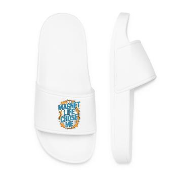 Technicien IRM Magnet Life m’a choisi Radiologiste Technicien en radiologie - Claquettes Femme - blanc - Devant