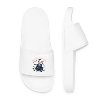 Family Manager Zen: Finances & Balance - Women’s Pool Sliders - white - Front