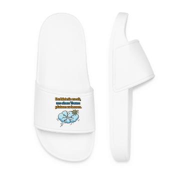Never Too Old Dream Burst Design - Women’s Pool Sliders - white - Front