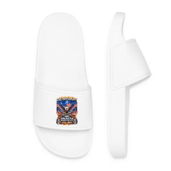 250e Aigle de l’Indépendance américaine - Claquettes Femme - blanc - Devant