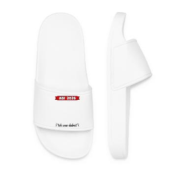 Abitur 2026 Abitur Graduation Guestbook Abitur - Women’s Pool Sliders - white - Front