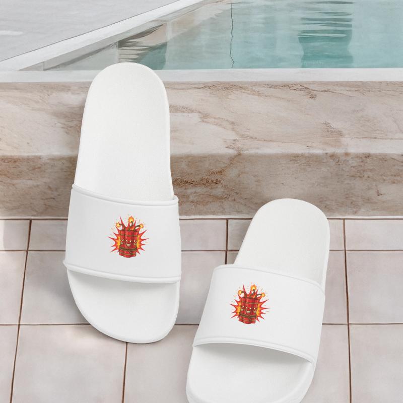 Exploding Dynamite Art Women’s Pool Sliders