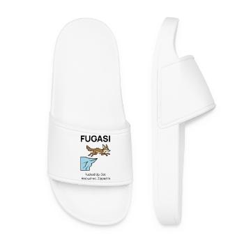 FUGASI: Fox in a tight spot. - Women’s Pool Sliders - white - Front