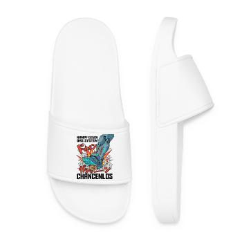 Kampf_Gegen_Das_System - Women’s Pool Sliders - white - Front
