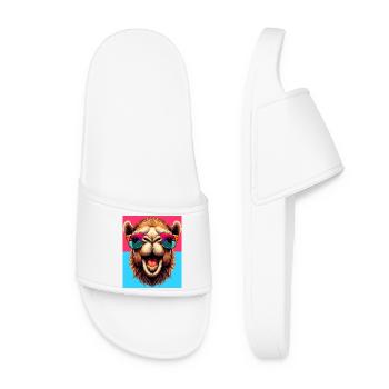chameau - Claquettes Femme - blanc - Devant