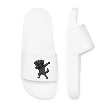 Dabping du Labrador Retriever - Claquettes Femme - blanc - Devant