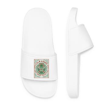 Mains stables : Concentration | Locksport Motivation - Claquettes Femme - blanc - Devant