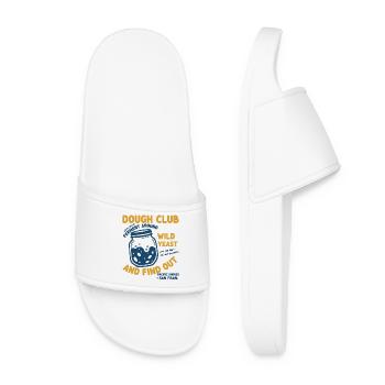 Sourdough Bread Baking Dough Club Wild Yeast - Women’s Pool Sliders - white - Front