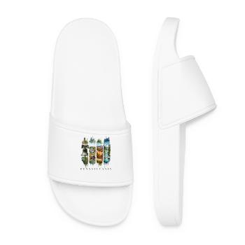 Voyage en Pennsylvanie – Liberty Bell & Autumn Spirit - Claquettes Femme - blanc - Devant