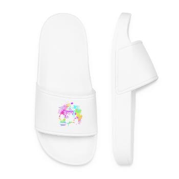 quad - Claquettes Femme - blanc - Devant