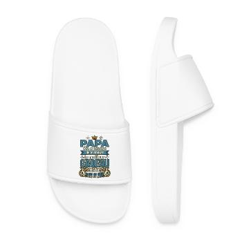 Papa Meilleur Cadeau Tu Nous As Déjà - Claquettes Femme - blanc - Devant